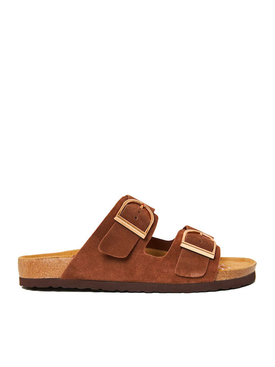 Funky Buddha Brown Sandals