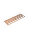Imex Badezimmerhaken Doppel Wandhalterung mit Schrauben 60x20cm Rosa