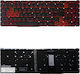 German Laptop Keyboard For Laptop Acer Helios 300 Ph315-52 Ph317-53 Ph317-52 Nitro 5 An515-54 An515-55 An515-43 An517-51 An715-51 Pk132k11a03 Acm18k3u4 De No Frame Backlit Red Code 40716denofrred