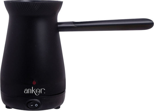 Ankor Ηλεκτρικό Μπρίκι 1000W με Χωρητικότητα 400ml Μαύρο
