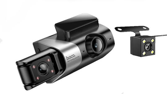 Hoco DI64 Car DVR Camera Set 1080P with 4" Screen Wi-Fi & Rear Camera