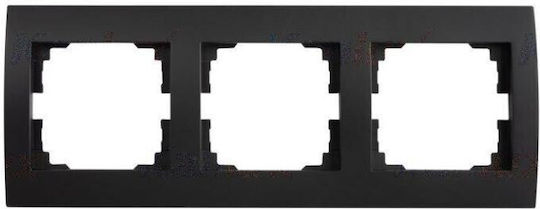 Logi Triple Horizontal Frame 021480042 Matt Black 33574