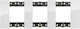Triple Frame Living Now Legrand Led