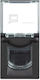 Rj45 Utp Cat 6a Steckdose 1 Modul Classia Legrand Schwarz