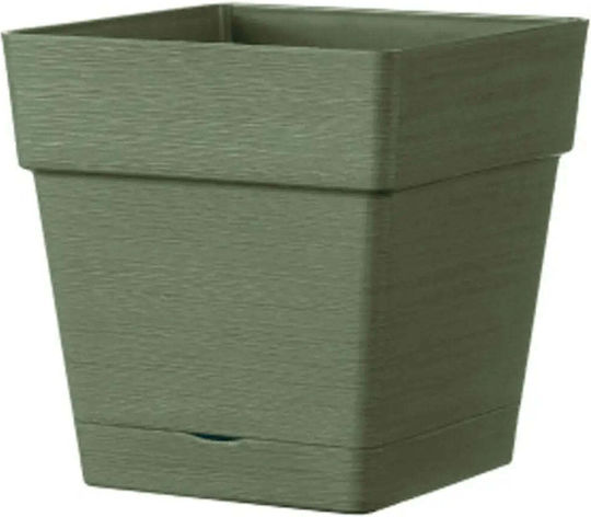 Deroma Пластмасова Саксия За Цветя 17x17см