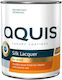 Lac De Lemn Mătăsos Castaniu 650 Ml Aquis