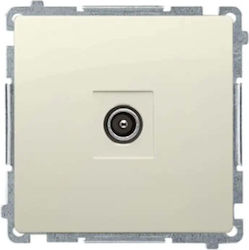 Simon Single Power Socket