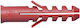 Plastic Dowel Ø8x40mm 100 Pieces Wurth