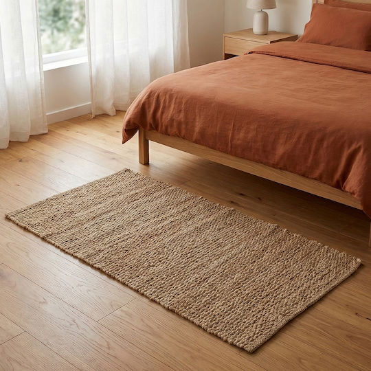 Ravelia Covor Rectangular De Vară Din Iută Bej 70x140cm