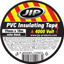 PVC Isolierband Jip Schwarz 10 M