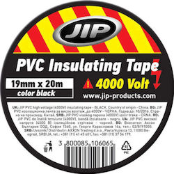 PVC Изолационна Лента Jip Черна 20 М