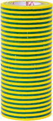 Set 10 Rolls Insulating Tape 16mm X 20m Two Colors Pvc Rubber Adhesive