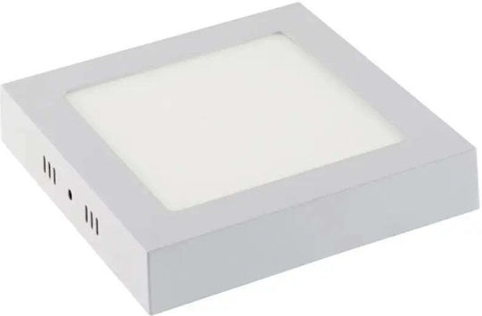 Horoz Electric Τετράγωνο Εξωτερικό LED Panel 12W με Ψυχρό Λευκό Φως 6400K 18x18εκ.