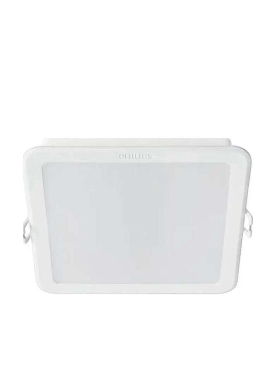 Philips Panel Τετράγωνο LED Panel 12.5W με Ψυχρό Λευκό Φως 6500K