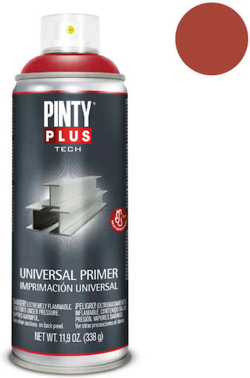 Червен Грунд Спрей Желязо 400 Мл Pinty Plus