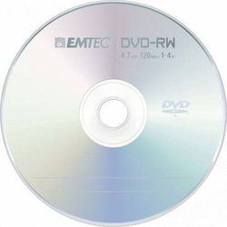 Emtec Dvd-rw 4.7gb/4x 100 Pcs In Spindle Emtec Dvd-rw 4.7gb/4x 100 Pcs In Spindle
