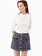 Mini Damenrock Blau