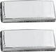 Autoaufkleber Briefe Chrom 3d ''='' 2,7cm x 2,5cm 1 Stück