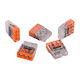Wago 5 Броя Клеми За Бързо Свързване На Кабели 3x0.08mm-2.5mm