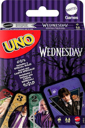 Επιτραπέζιο Παιχνίδι Uno Wednesday για 2-10 Παίκτες 7+ Ετών Mattel