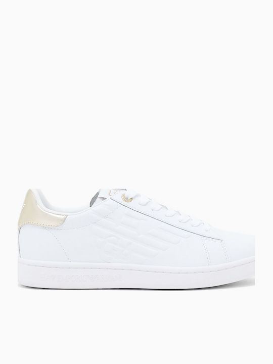Emporio Armani Сникърси Златни Emporio Armani Сникърси Златни