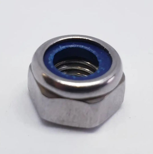 Stainless Steel Lock Nut Din985 M4 10pcs Bm