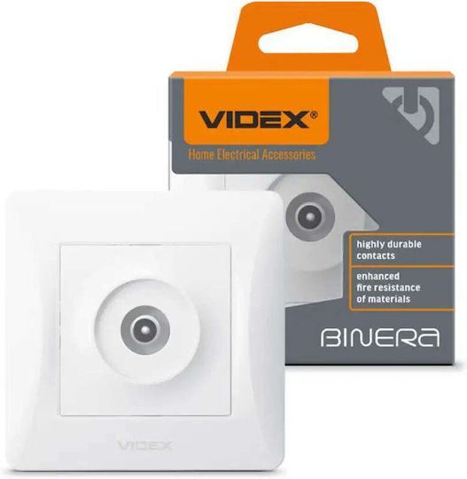 ТВ Контакт Vf-bnsk1tvme-w Binera Videx Бял