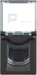 Rj45 Utp Cat 5e 1 Module Socket Classia Legrand Black Rj45 Utp Cat 5e 1 Module Socket Classia Legrand Black