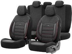 Deluxeboss 292364 Комплект Калъфи За Автомобилни Седалки Audi A1 A2 A3 A4 A5 A6 A7 A8 Q2 Q3 Q5 Q7 Q8 Tt E-tron R8 Памучна Тъкан Кожен Комплект Предни Задни 11 Броя Черно Червено Бродерия Deluxeboss 292364 Комплект Калъфи За Автомобилни Седалки Audi A1 A2 A3 A4 A5 A6 A7 A8 Q2 Q3 Q5 Q7 Q8 Tt E-tron R8 Памучна Тъкан Кожен Комплект Предни Задни 11 Броя Черно Червено Бродерия