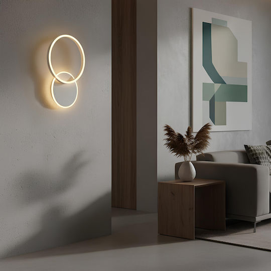 kelvo Φωτιστικό Τοίχου LED Λευκό 40x7.5εκ. kelvo Φωτιστικό Τοίχου LED Λευκό 40x7.5εκ.