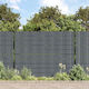 vidaXL Gartenzaunbedarf 19x260cm Grau