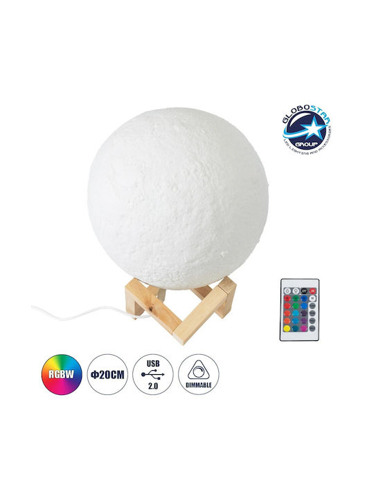 Moon Decorative LED RGB Lamp