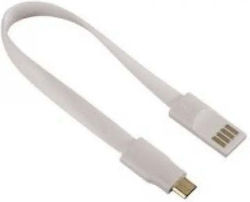 Кабел Hama 136109 Магнитен Бял USB-Микро USB 0.2