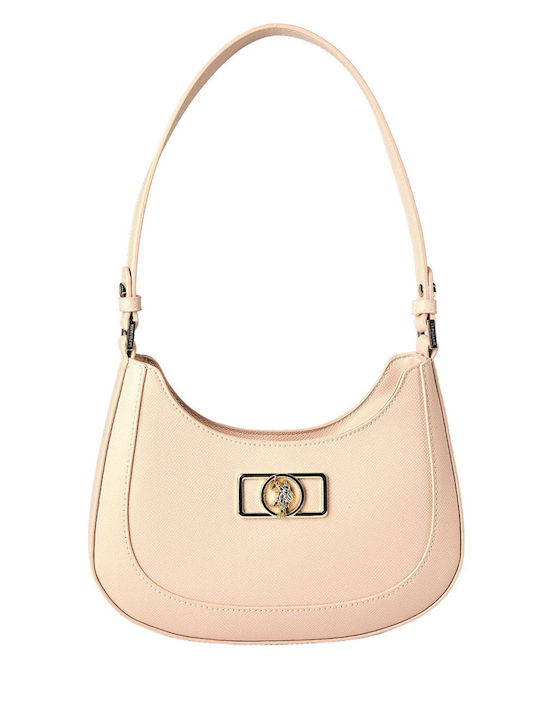 U.S. Polo Assn. Assn Women's Shoulder Bag Beige