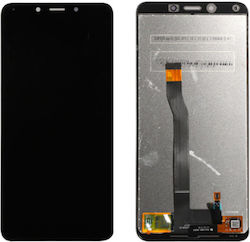 Screen with Touch Mechanism for Xiaomi Redmi 6a (Black)