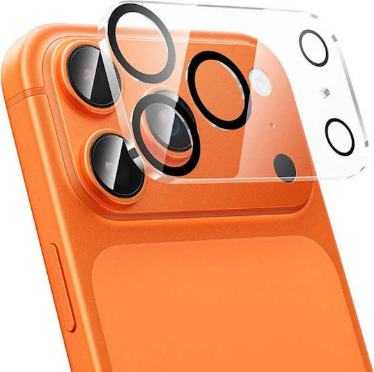 Hoco G13 3D Nachtsicht Kameraschutz Tempered Glass Schwarzes Für Apple iPhone 17 Pro Max