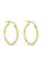 Ortaxidis Earrings Hoops From 9K Gold
