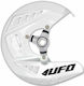 Ufo Protective Front Disc Brake Cover Plastic Dc01014-041 Husqvarna FC 450 15-20 Husqvarna FC 350 15-18 White