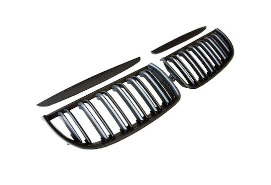 Diederichs 189788 Кардини На Маска Bmw Серия 3 E90 E91 05-08 M4 Look Двойна Решетка Черен Гланц 2 Броя