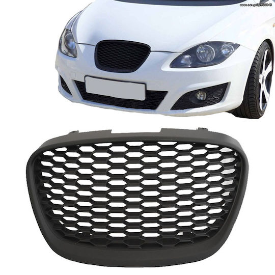 Маска Seat Leon 1p Altea 2009-2013 Кипселова Без Емблема Черна 1 Брой