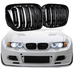 Diederichs 242540 Inimi Mască Bmw 3 E46 99-03 Coupe Cabrio M4 Look Grilă Dublă Negru Lucios 2 Bucăți Diederichs 242540 Inimi Mască Bmw 3 E46 99-03 Coupe Cabrio M4 Look Grilă Dublă Negru Lucios 2 Bucăți
