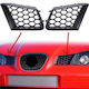 Σετ Κομμάτια Μάσκας Δεξί & Αριστερό Seat Ibiza 6l Cordoba 6l Ibiza Fr 02-08 Σήμα Μαύρο 2 Τεμάχιο