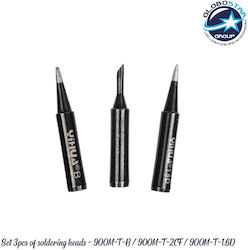 Yihua-900m Set of 3 Tips Soldering Station Soldering Iron Compatible Models Yihua 900m-t-b & 900