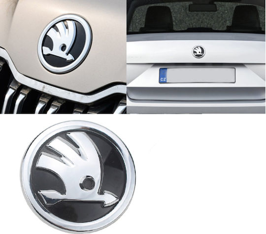 Σήμα Καπώ Γνήσιο Κατάλληλο Skoda Octavia 6 2013-2017 5e3 Nl3 Nr3 5e5 5e6 3v0853621a 1 Τεμ