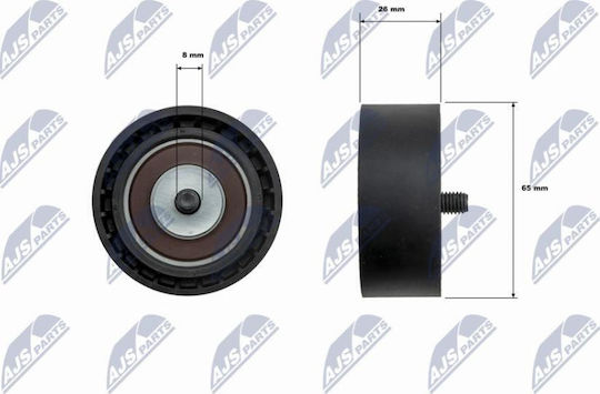 Idler Pulley Poly-v Belt Ford Tourneo Custom V362 Bus 2012-0 2.2l Bus Ford Transit Custom V362 Bus 2012-0 2.2l Bus Ford Transit Custom V362 Van 2012-0 2.2l Van