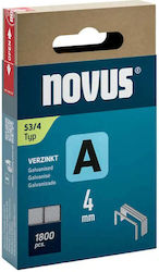 Staples Stapler Type A 53 4 Mm Novus 1800 Pieces Staples Stapler Type A 53 4 Mm Novus 1800 Pieces