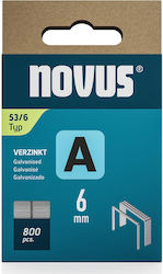 Staples A53 11.3x6mm 800pcs Novus Staples A53 11.3x6mm 800pcs Novus