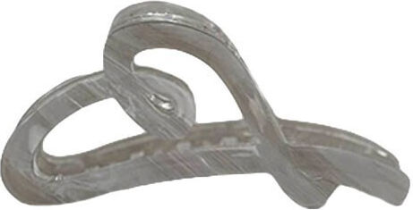 Chawaii Heart Gray Heart Hair Claw Clip 12cm