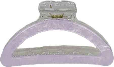 Chawaii Half Moon Hair Claw Clip Half Moon Purple 9cm