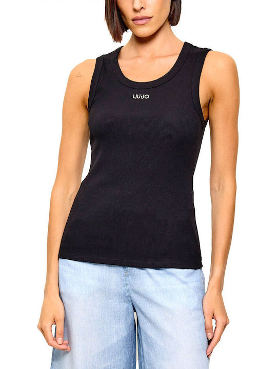 Liu Jo Women's Sleeveless Black Blouse